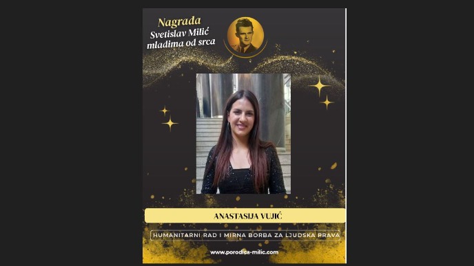 Priznanje Anastasiji Vujić